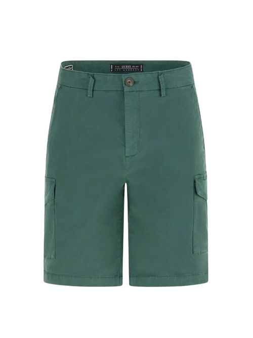Short uomo verde GUESS | M6GDVAW1703/G8G4